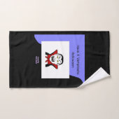 Vamptastische Halloween Bathroom Towel Set Bad Handdoek (Handdoek)