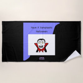 Vamptastische Halloween Beach Towel Strandlaken