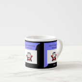 Vamptastische Halloween Espresso Mok (Voorkant rechts)