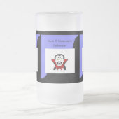 Vamptastische Halloween Large Frosted Glass Mok (Center)