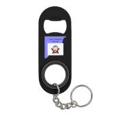 Vamptastische Halloween Sleutelhanger flesopening Mini Flessenopener (Achterkant)