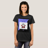 Vamptastische Halloween Women's Black Basic T Shir T-shirt (Voorkant volledig)