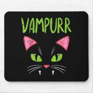 Vampurr Vampier Kat Grappige Halloween Kostuum Vro Muismat