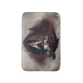 Vampy Boudoir | Gothic Red Victoriaans Slaapkamer  Badmat (Voorkant Verticaal)