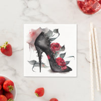 Vampy Spiked Stiletto | Red Rose Mode Hoge hak