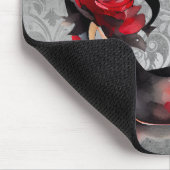 Vampy Strappy Stilettos | Red Rose Hakken op Grung Muismat (Hoek)