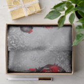 Vampy Strappy Stilettos | Red Rose Hakken op Grung Tissuepapier (Geschenk)