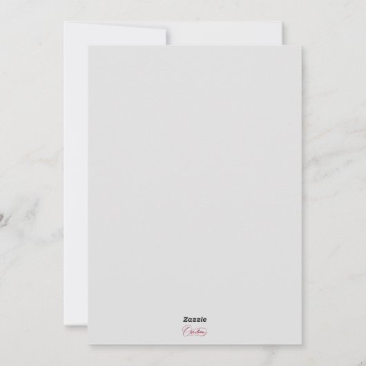 Vampyre Love Feestdagenkaart (Achterkant)