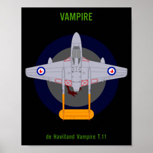 Vamre Nieuw-Zeeland Illustratie Poster