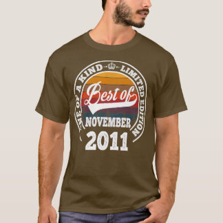 van 11 november 2011 tot 11 jaar t-shirt
