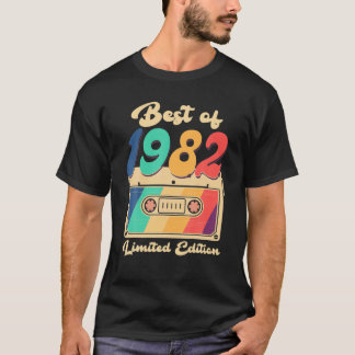 van 1982 tot 1982 Vintage met terugwerkende kracht T-shirt
