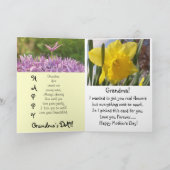 Van (1) Kleinkind aan Grootmoeder Kaart (Binnen)