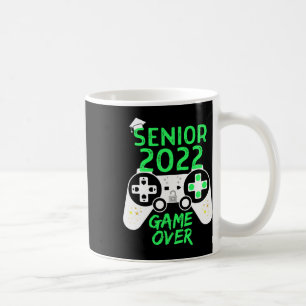 Van 2022 Senior Videogame Over School Gamer Groen Koffiemok