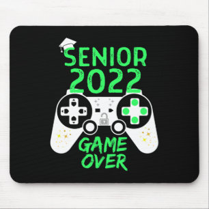 Van 2022 Senior Videogame Over School Gamer Groen Muismat