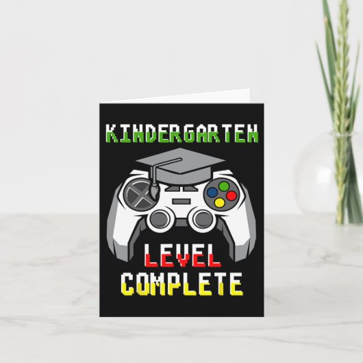 van 2024 kleuterschool niveau Kinder video game af Kaart (Voorkant)