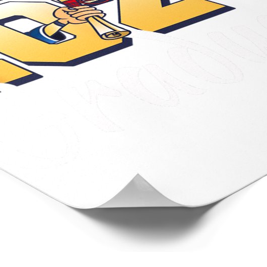 van 2024 senior 2024 Afstuderen Poster (Hoek)