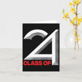 van 2024 Shirt Afstuderen Senior High School Colle Kaart (Gele Bloem)