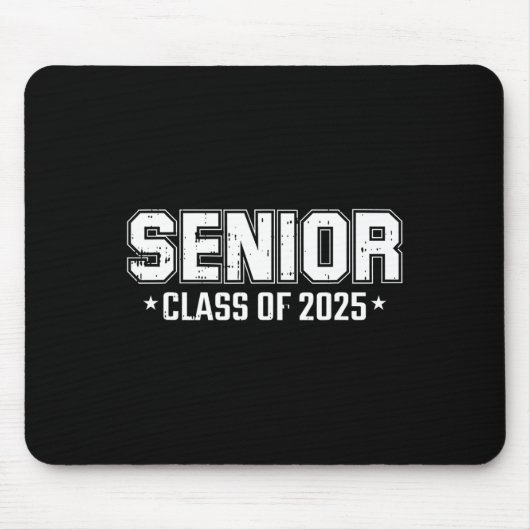 van 2025 Senior Afstuderen High School College Afs Muismat (Voorkant)
