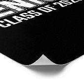 van 2025 Senior Afstuderen High School College Afs Poster (Hoek)