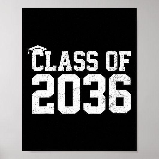 van 2036 Groei met mij Afstuderen eerste dag van d Poster (Voorkant)