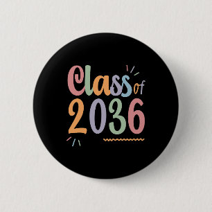 van 2036 Groei met mij Handprints op rug K naar 12 Ronde Button 5,7 Cm