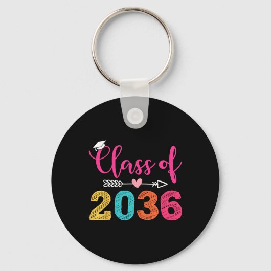 van 2036 groeien met mij Afstuderen Sleutelhanger (Voorkant)
