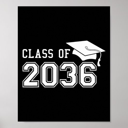 van 2036 groeien met mij eerste dag van school afs poster (Voorkant)