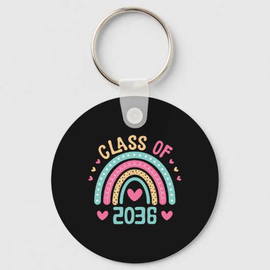 van 2036 groeien met mij eerste dag van school afs sleutelhanger (Voorkant)