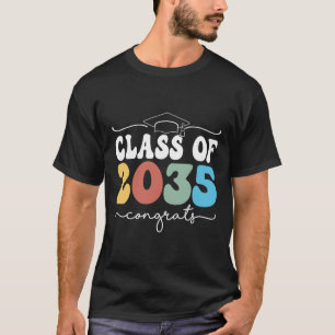 van 2036 Kleuterschool Eerste dag Afstuderen Grow T-shirt