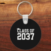 van 2037 Groei met mij Afstuderen eerste dag van d Sleutelhanger (Voorkant)