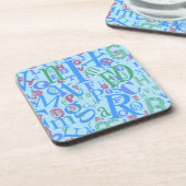 Van A aan het Blauw van Z Bier Onderzetter (Linkerzijde)