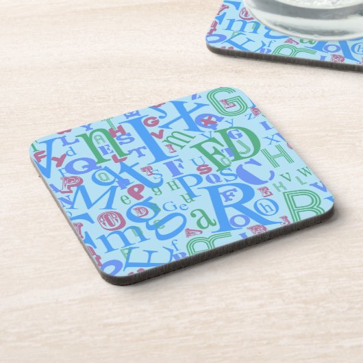 Van A aan het Blauw van Z Bier Onderzetter (Linkerzijde)