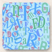 Van A aan het Blauw van Z Bier Onderzetter (Voorkant)