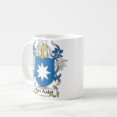 Van Aalst Family Crest Koffiemok (Voorkant links)