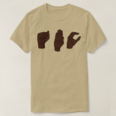 van ABC I T-shirt (Design voorkant)