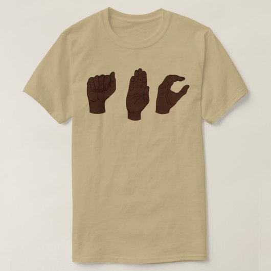 van ABC I T-shirt (Design voorkant)