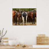 Van achteren poster (Keuken)