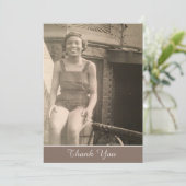 van Afrika Bedankkaart (Staand voorkant)