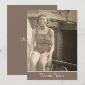 van Afrika Bedankkaart (Voorkant / Achterkant)