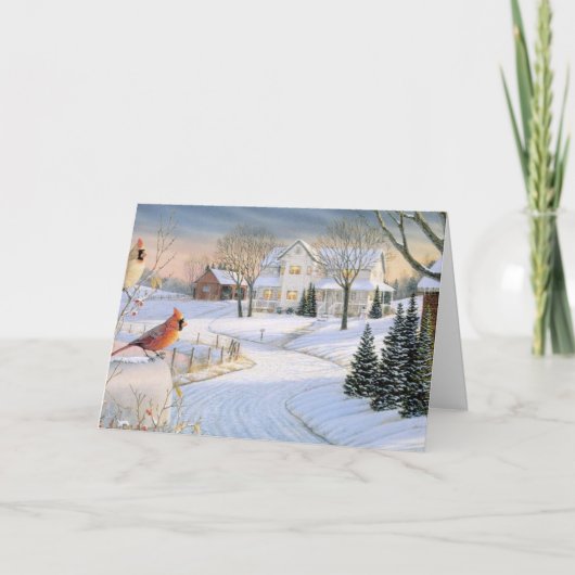 van al liefde verzenden wij uw manier feestdagen kaart (Voorkant)