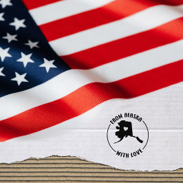 Van Alaska met liefde Rubberstempel