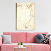 Van Albany tot Newborough 26 Canvas Afdruk (Insitu (Woonkamer))