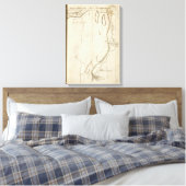 Van Albany tot Newborough 26 Canvas Afdruk (Insitu (Slaapkamer))