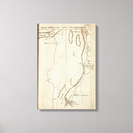 Van Albany tot Newborough 26 Canvas Afdruk (Voorkant)