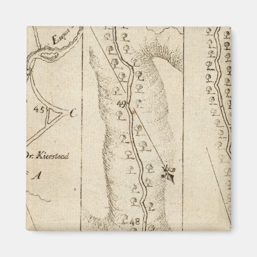 Van Albany tot Newborough 30 Magneet (Voorkant)