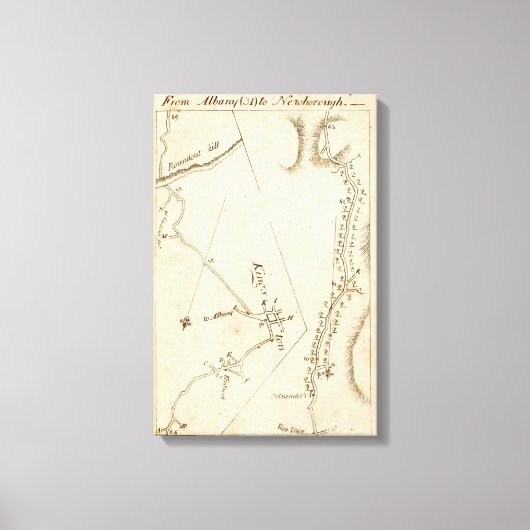 Van Albany tot Newborough 31 Canvas Afdruk (Voorkant)