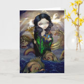 Van "alchemistische Zeeen" het Wenskaart Kaart (Gele Bloem)