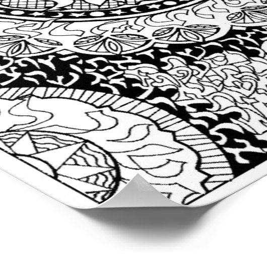 Van Aleph naar Tav Poster (Hoek)