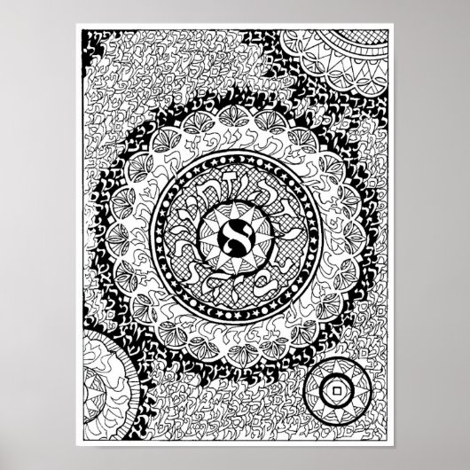 Van Aleph naar Tav Poster (Voorkant)