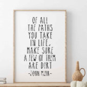 Van alle paden die je in het leven neemt, John Mui Poster